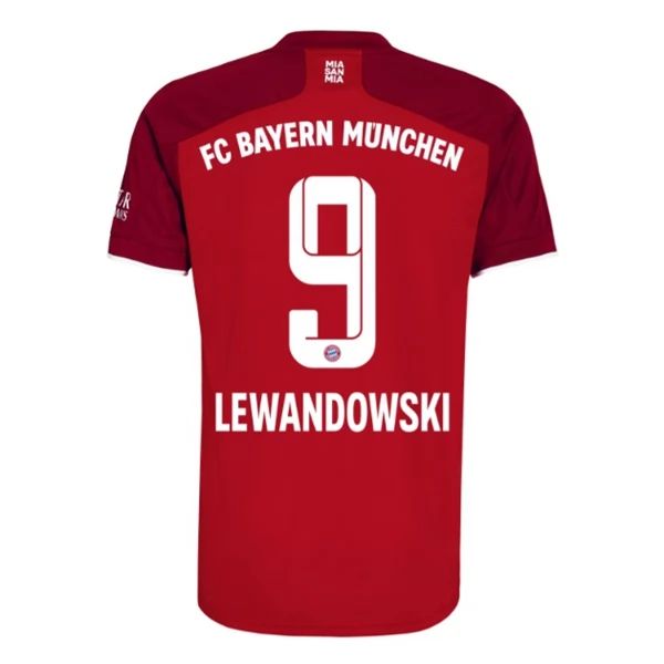Camisola FC Bayern München Robert Lewandowski 9 Principal 2021 2022